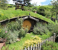 Hobbiton movie set